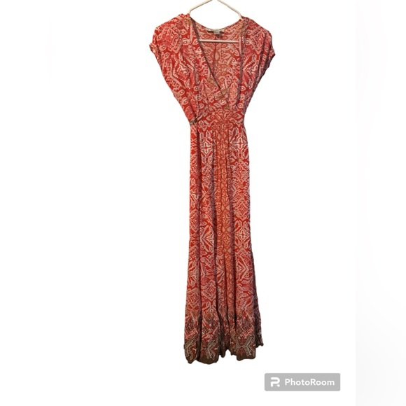 Orange long dress size small - Picture 1 of 1